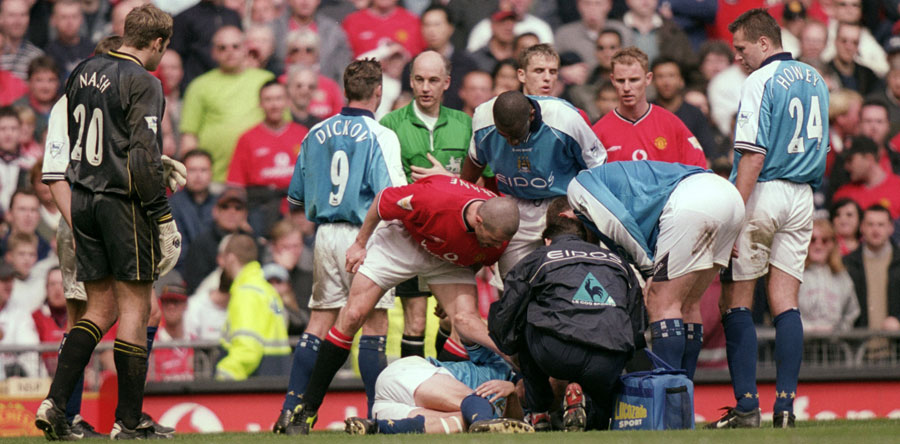 Image result for roy keane red card