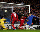 Fernando Torres stabs the ball home