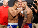 George Sotiropoulos and Ross Pearson face off