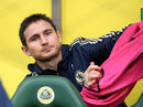 Frank Lampard sits on the bench