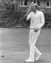 Tony Greig at a Sussex training session