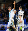 Frank Lampard waves to supporters