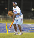 West Indies coach Ottis Gibson at a training camp ahead of the World Twenty20