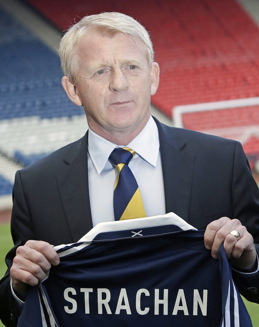 Gordon Strachan is unveiled