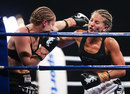 Nadine Browne and Lauryn Eagle trade blows