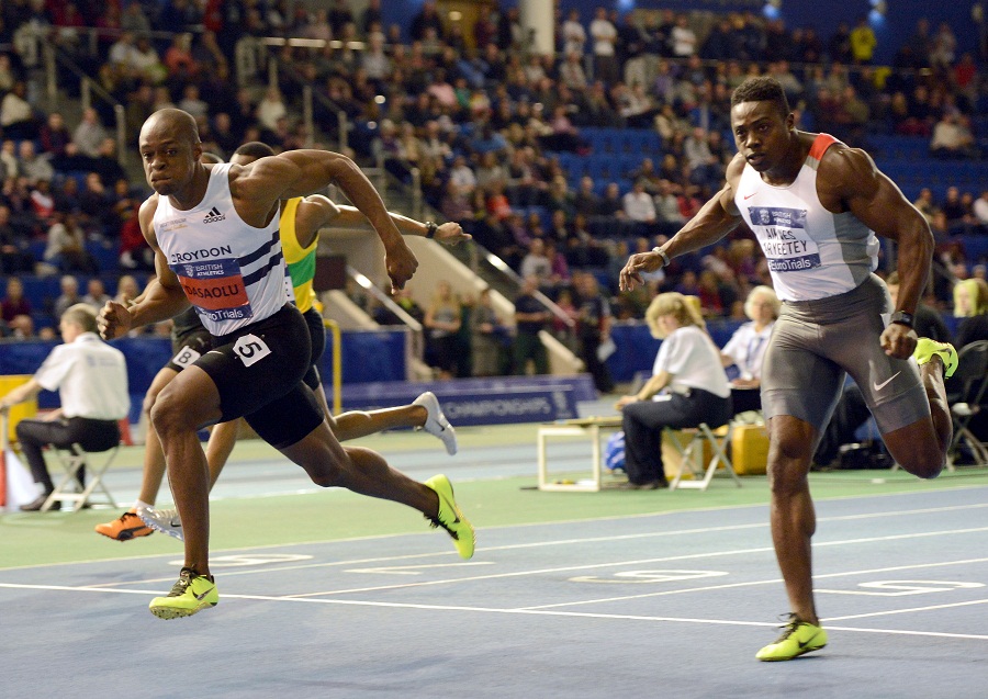 James Dasaolu wins the final of the Men's 60m