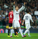 Cristiano Ronaldo celebrates scoring his side's equalising goal