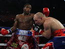 Adrien Broner throws a punch at Gavin Rees