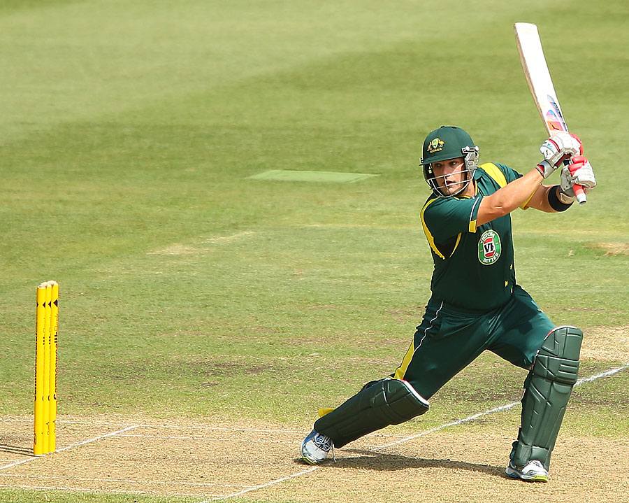 Aaron Finch scored 109 as Australia A won by 45 runs