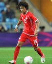 Omar Abdulrahman controls the ball