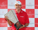 Thomas Aiken with his trophy