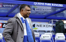 Tony Fernandes stands prior to kick off