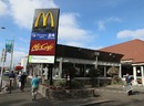 Merivale McDonalds, where Jesse Ryder was found by police and taken to hospital