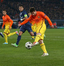 Lionel Messi fires Barcelona ahead