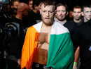 Conor McGregor enters the arena before his fight against Marcus Brimage