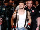 Brad Pickett enters the arena before his fight against Mike Easton