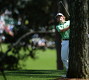 Brandt Snedeker escapes from the trees