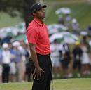 Tiger Woods expresses frustration