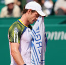 Andy Murray shows his dejection during his straight sets defeat against Stanislas Wawrinka