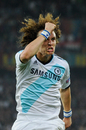 David Luiz celebrates Chelsea's winner