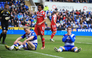 Reading and QPR players show their frustration