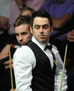 Ronnie O'Sullivan looks on in his match against Ali Carter