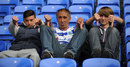 Queens Park Rangers fans give the thumbs down