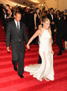 Tiger Woods and Lindsey Vonn arrive at the Met Gala