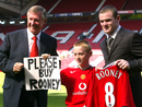 Sir Alex Ferguson with new signing Wayne Rooney