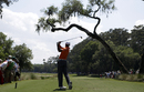 Tiger Woods tees off at Sawgrass