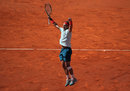 Rafael Nadal jumps with delight