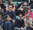 Two fans fall asleep at the French Open