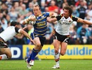 Carl Ablett of Leeds Rhinos on the attack during 