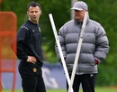 Sir Alex Ferguson and Ryan Giggs hold a meeting of minds