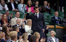 Andy Murray waves to the crowd on Centre Court