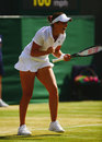 Laura Robson celebrates her victory