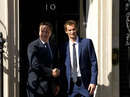 Andy Murray meets Prime Minister David Cameron after winning Wimbledon