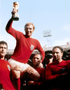 Bobby Moore lifts the World Cup