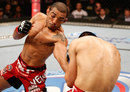 Jose Aldo punches 'The Korean Zombie' Chan Sung Jung