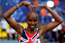 Mo Farah whips out the 'Mobot'