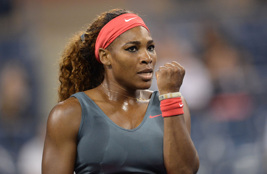 Serena Williams is delighted with her win