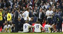 Harry Redknapp talks to his players