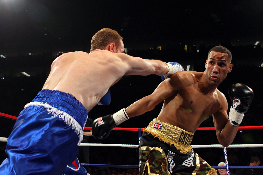 George Groves swings for James DeGale