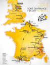 Tour de France route