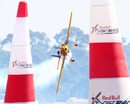 Matt Hall competes in Red Bull Air Race Qualifying