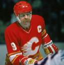 Lanny McDonald in action for the Calgary Flames