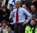 Arsene Wenger looks bemused