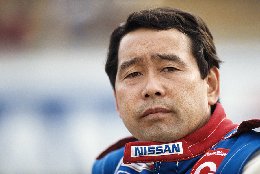 Masahiro Hasemi during the 24 Hours of Le Mans race