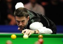 Mark Selby concentrates on his shot