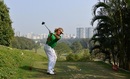 Miguel Angel Jimenez successfully defended his Hong Kong Open crown